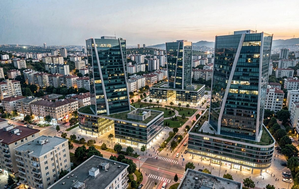 Crescent Data Sphere Office Surroundings